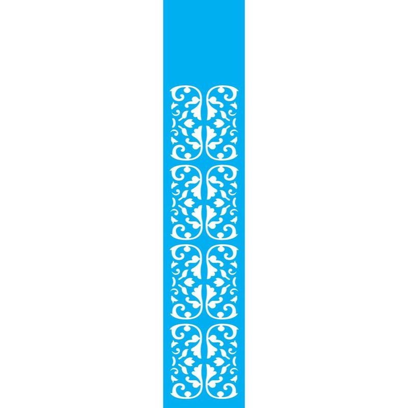 Stencil Simples Medieval Opa 0822 6x30