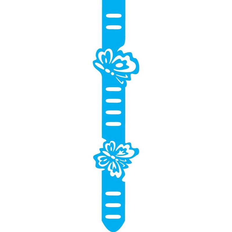 Stencil Simples Fita Borboletas Opa 0952 6x30