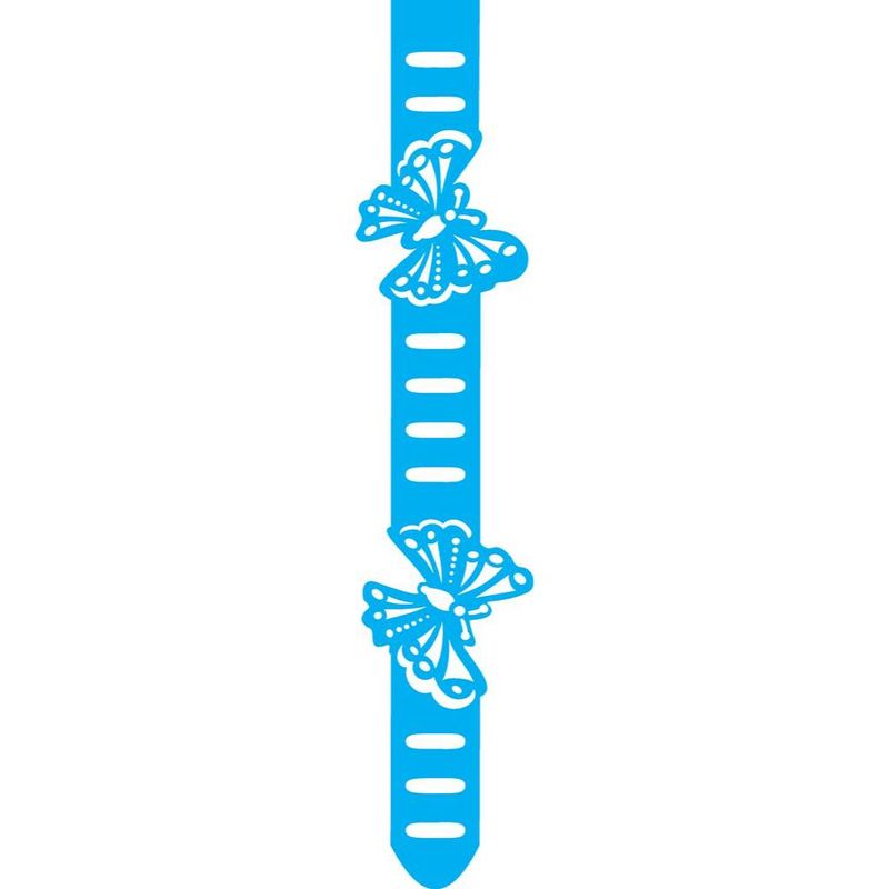 Stencil Simples Fita Borboletas Ii Opa 0953 6x30