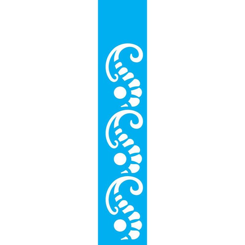 Stencil Simples Barra Cavalo Marinho Opa 1859 6x30