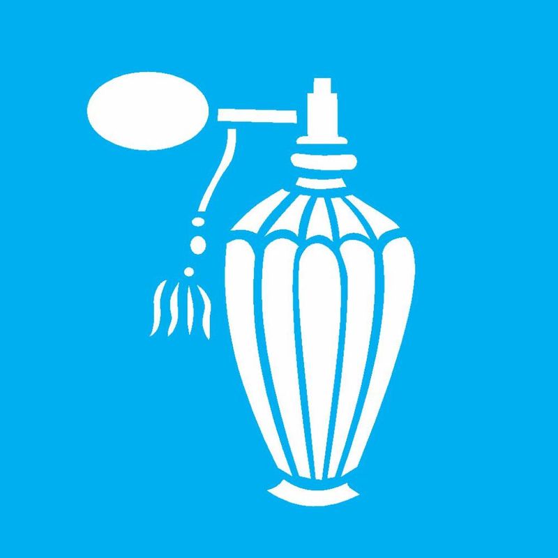 Stencil Pintura Perfume Opa 0291 10x10