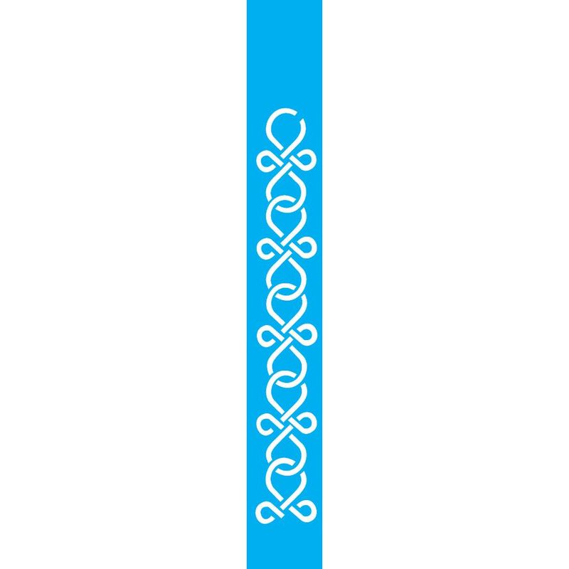 Stencil Pintura Corrente 0444 4x30 Opa