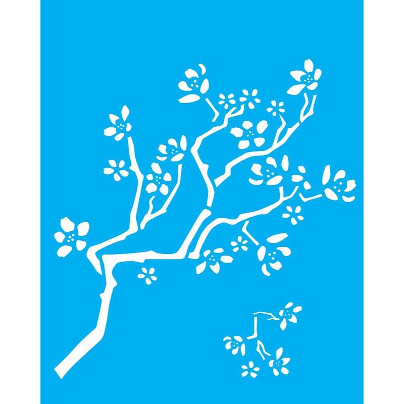 Stencil Pintura Cerejeira 1403 20x25 Opa