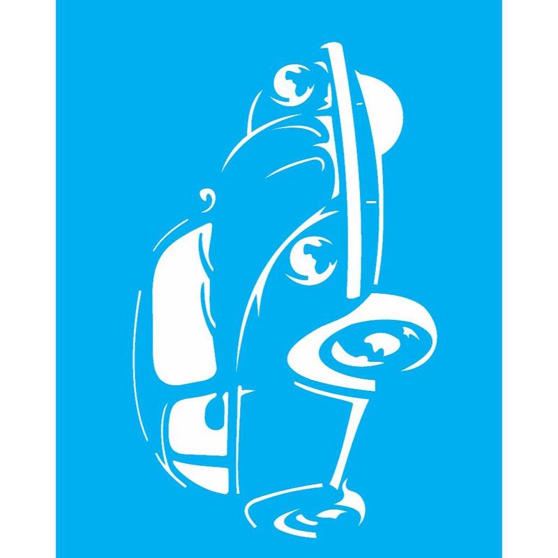 Stencil Pintura Fusca 1443 20x25 Opa