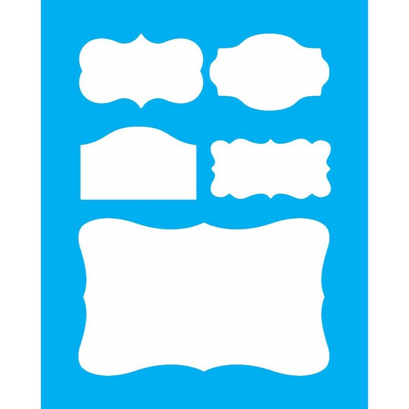 Stencil Pintura Placas 1455 20x25 Opa