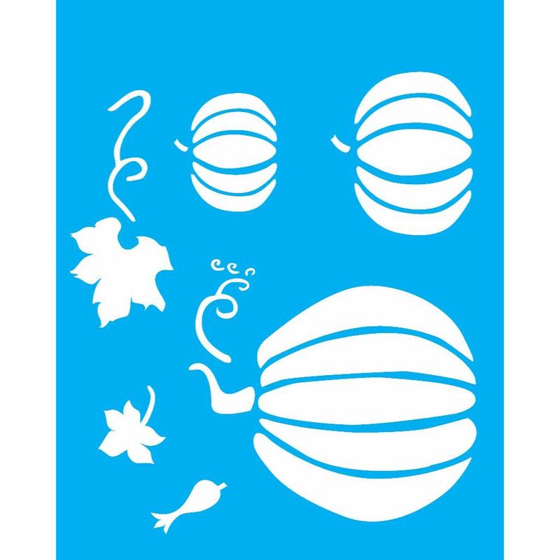 Stencil Pintura Aboboras 1702 20x25 Opa