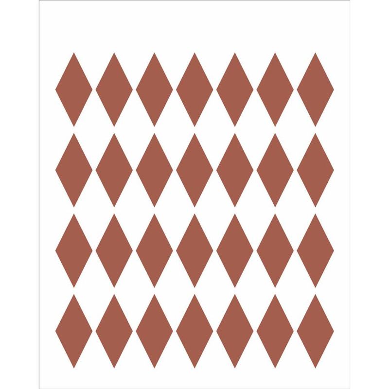 Stencil Pintura Losango Grande 1781 20x25 Opa