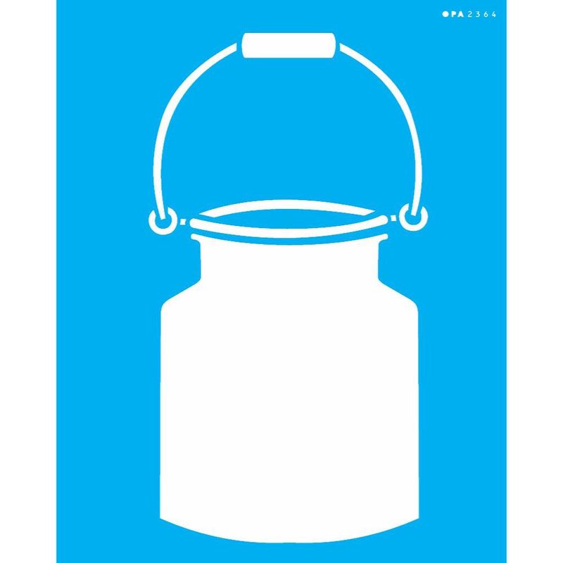 Stencil Pintura Leiteira 2364 20x25 Opa