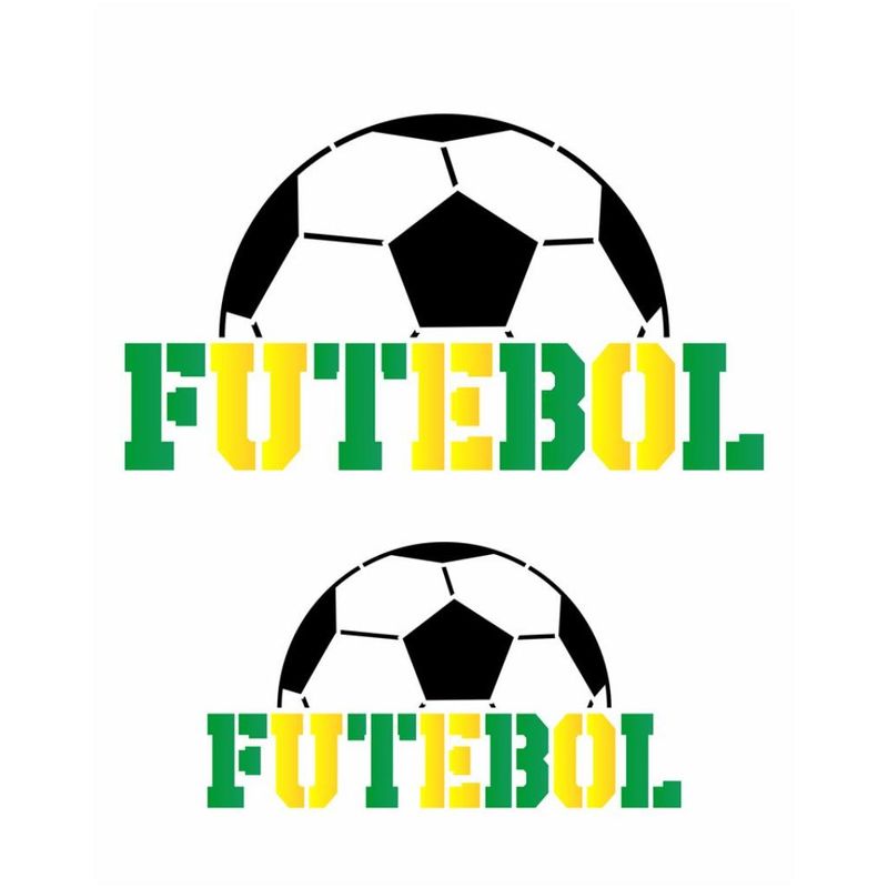 Stencil Pintura Esporte Futebol 3517 20x25 Opa