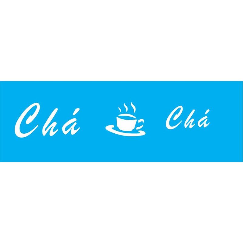 Stencil Pintura Opa 0010 Cha 10x30