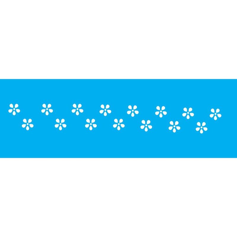 Stencil Pintura Opa 0028 Florzinha 10x30