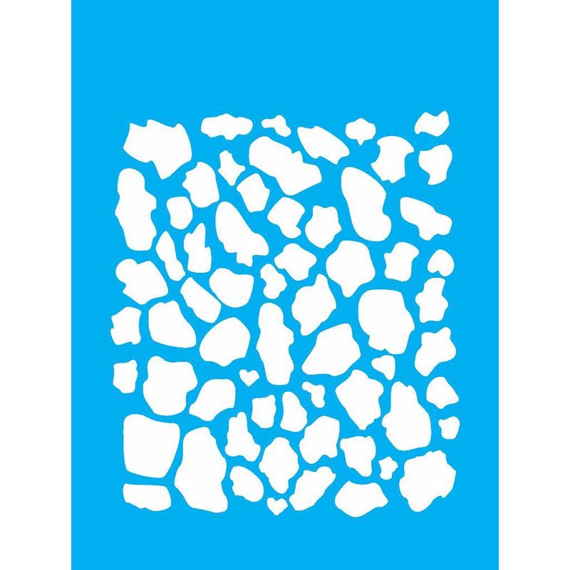 Stencil Pintura Pele de Girafa 0378 15x20 Opa
