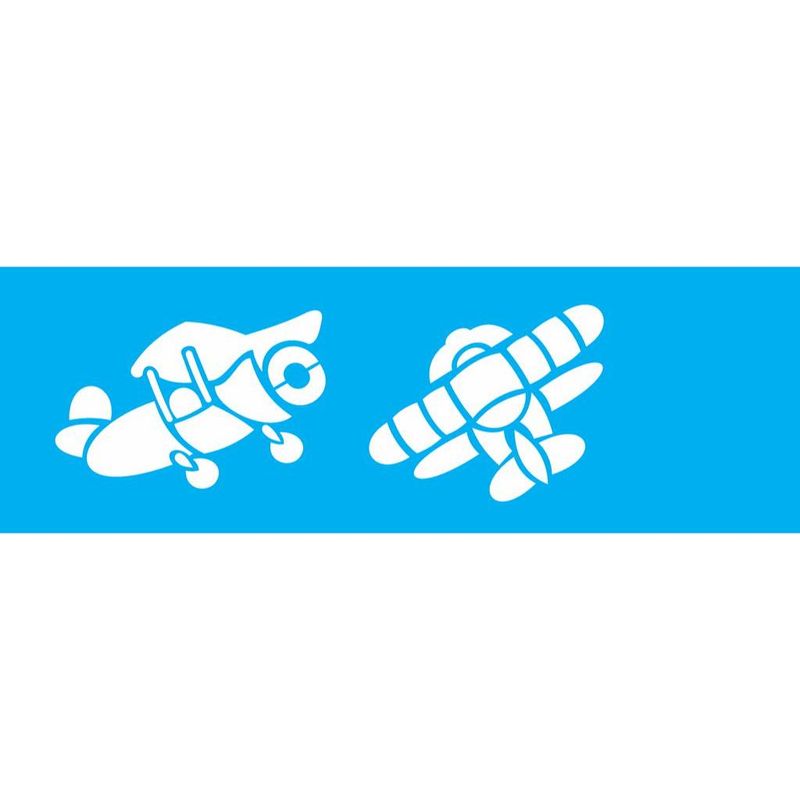 Stencil Pintura Opa 0709 Avioes 10x30