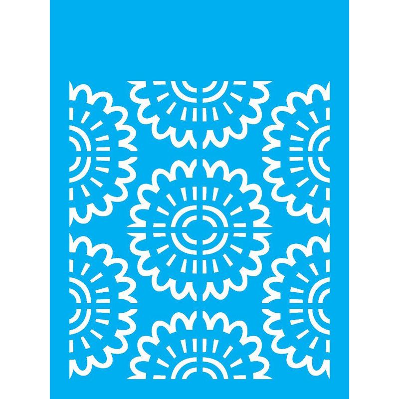 Stencil Pintura Estamparia Renda 1878 15x20 Opa
