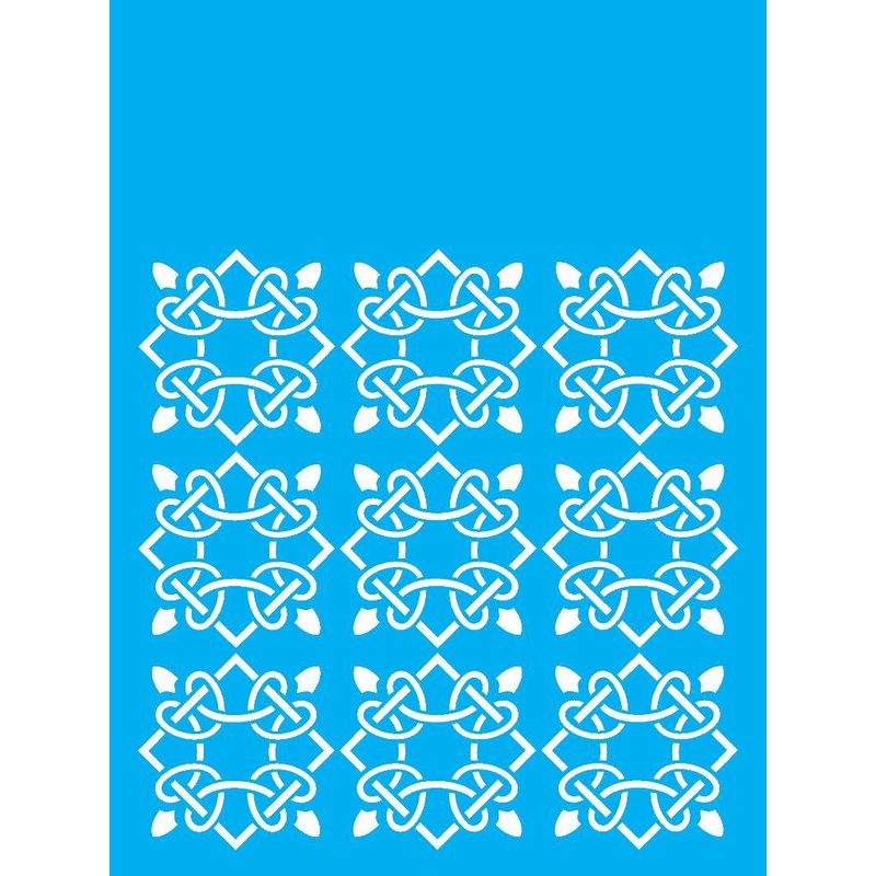 Stencil Pintura Estamparia Ladrilho 2037 15x20 Opa