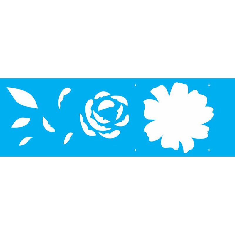 Stencil Pintura Opa 1793 Flor Camelia I 10x30