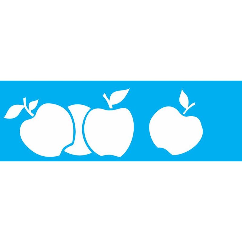 Stencil Pintura Opa 1873 Frutas Maca 10x30
