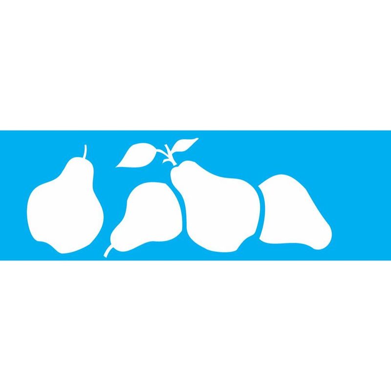 Stencil Pintura Opa 1874 Frutas Peras 10x30