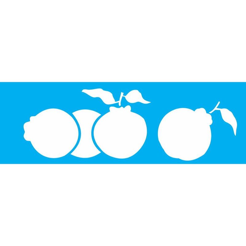 Stencil Pintura Opa 1875 Frutas Ponkan 10x30