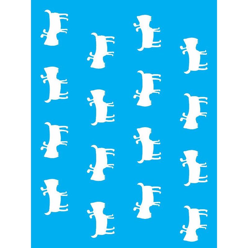 Stencil Pintura Pet Estamparia Cachorro I 2168 15x20 Opa