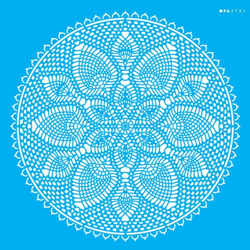 Stencil Pintura Mandala Renda Iii 2731 30,5x30,5 Opa
